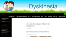 Desktop Screenshot of dyskinesia.be